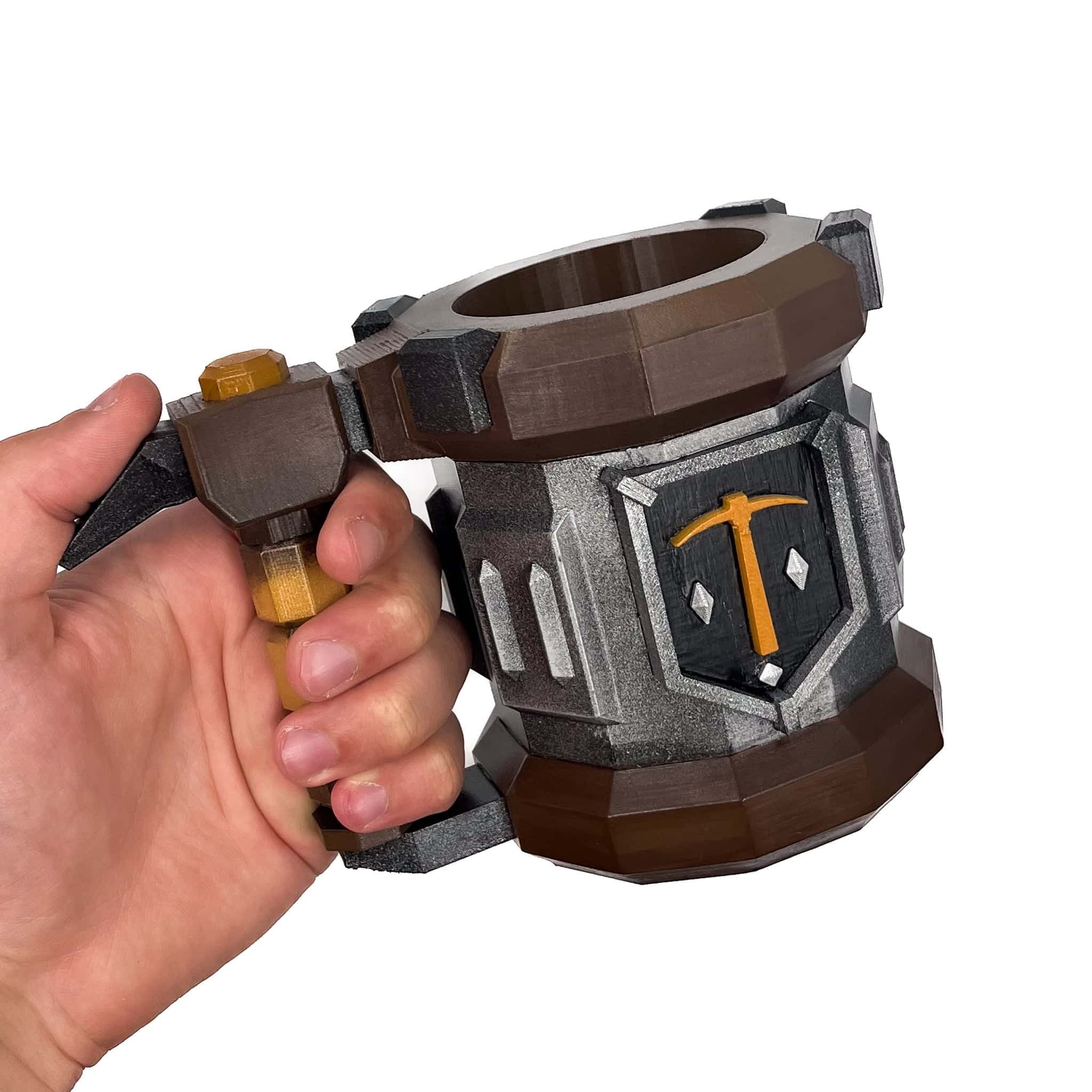 Backbreaker Stout mug replica prop deep rock galactic