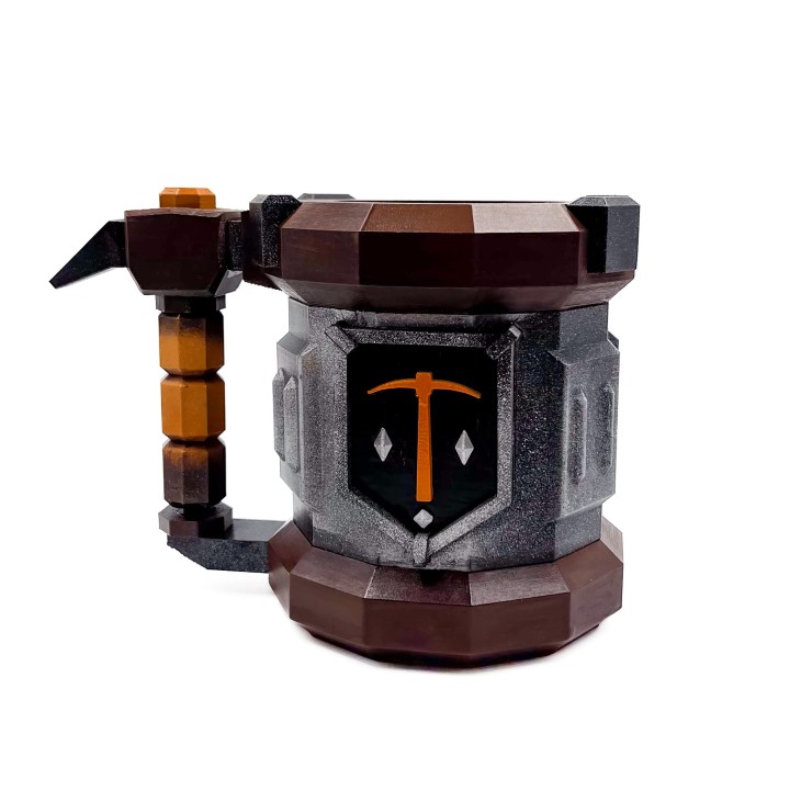 Backbreaker Stout mug replica prop deep rock galactic
