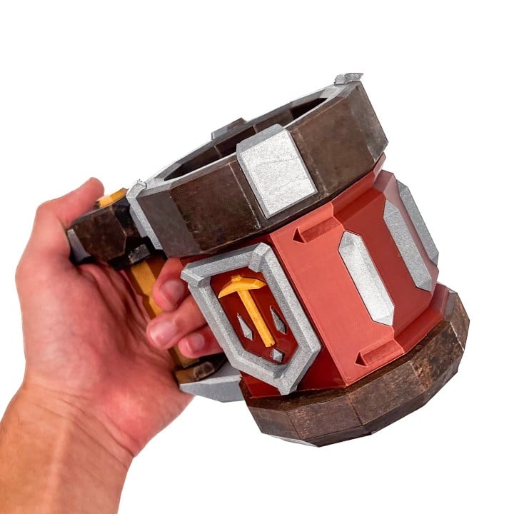 Dark Morkite Mug replica prop Deep Rock Galactic