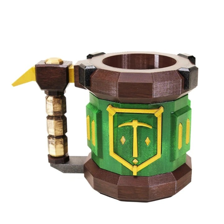Pots O Gold Mug Replica Prop From Team Deep Rock Galactic By Blasters4Masters 6