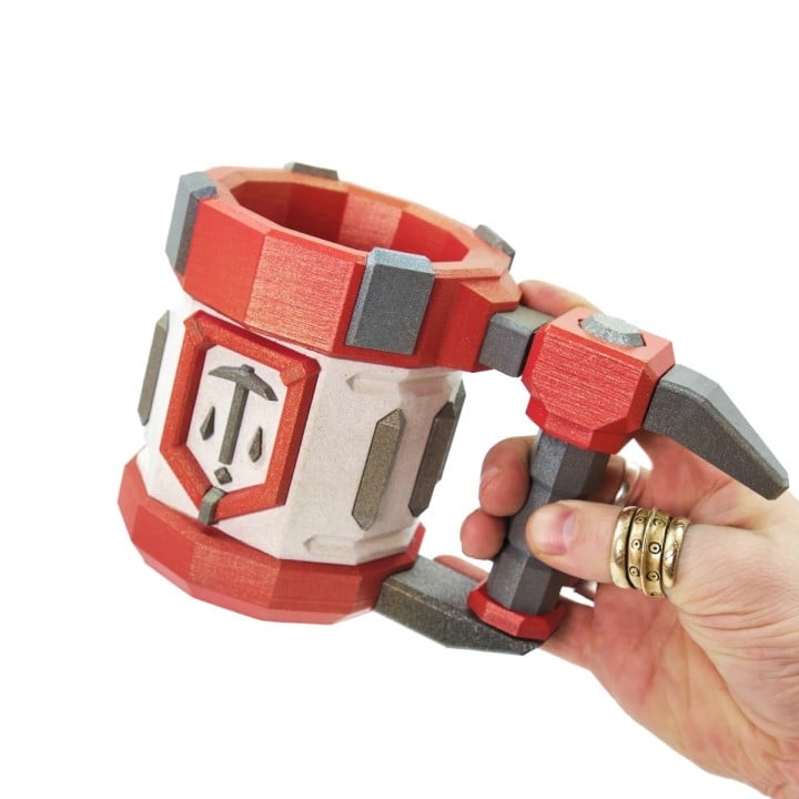 GRed Rock Blaster Mug Deep Rock Galactica By Blasters4Masters 2