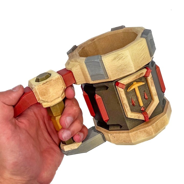 Skull Crusher Ale Mug - Deep Rock Galactic