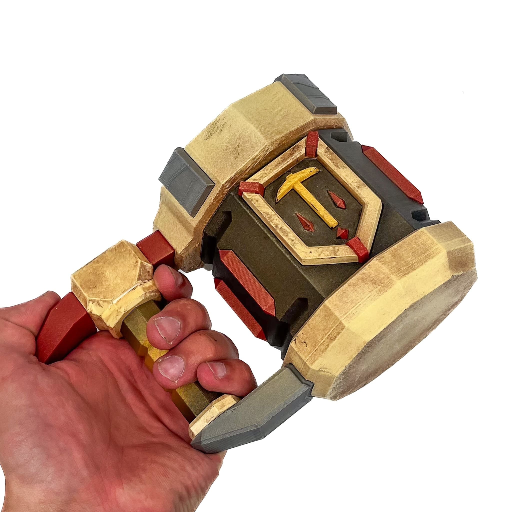 Detailed Skull Crusher Ale Mug replica from Deep Rock Galactic