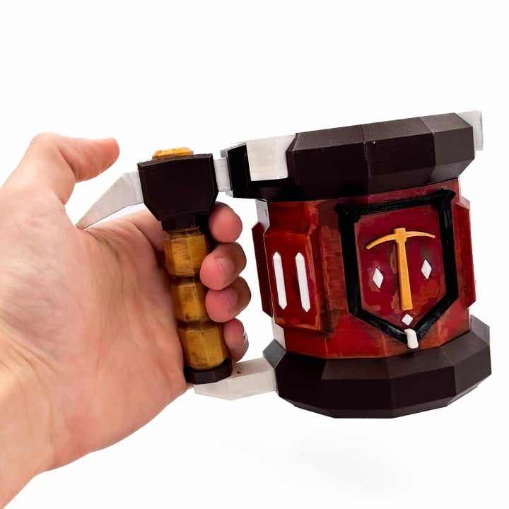 Slayer Stout Mug prop from Deep Rock Galactic by Blasters4Masters