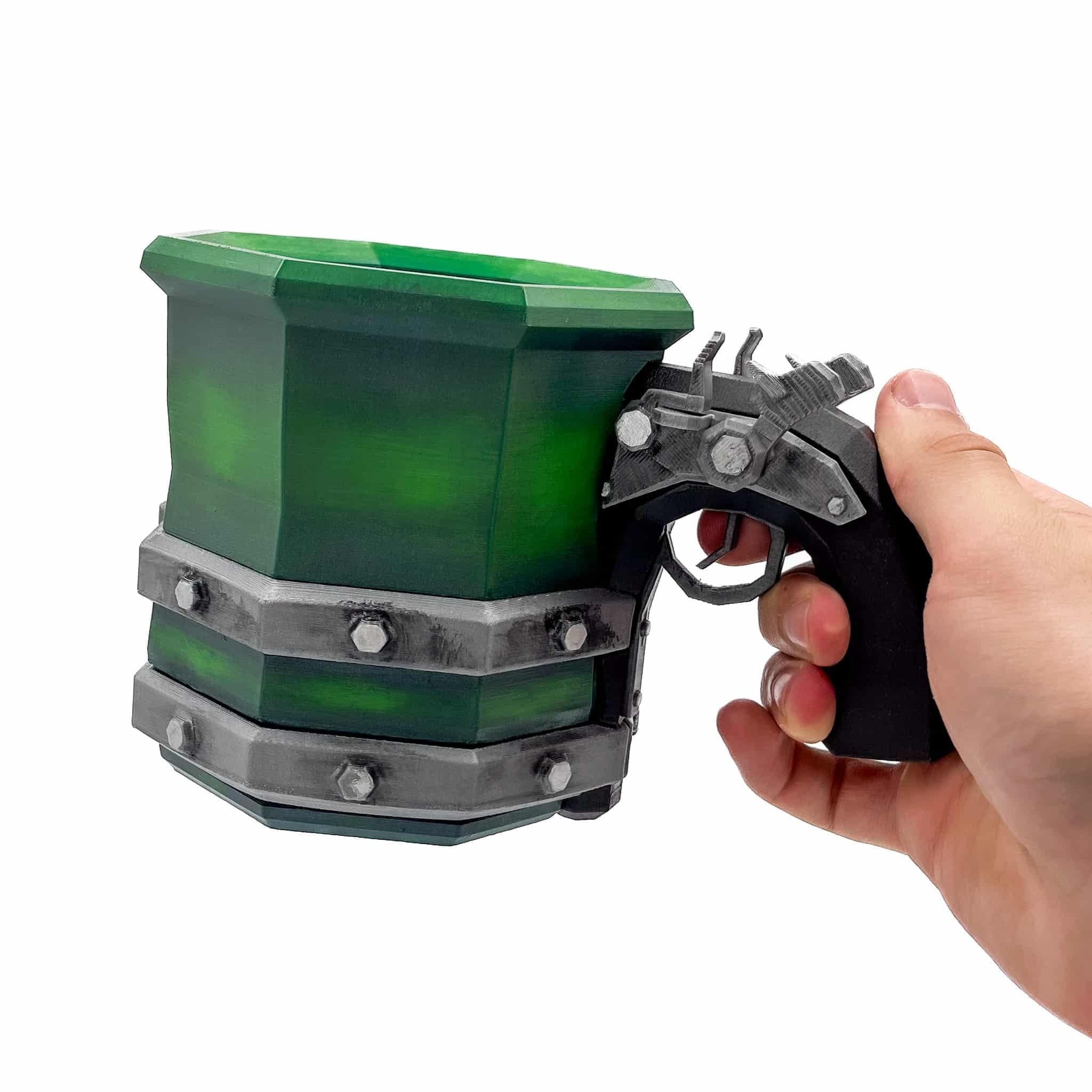 Flintlocke's Delight Mug replica prop Deep Rock Galactic collectable