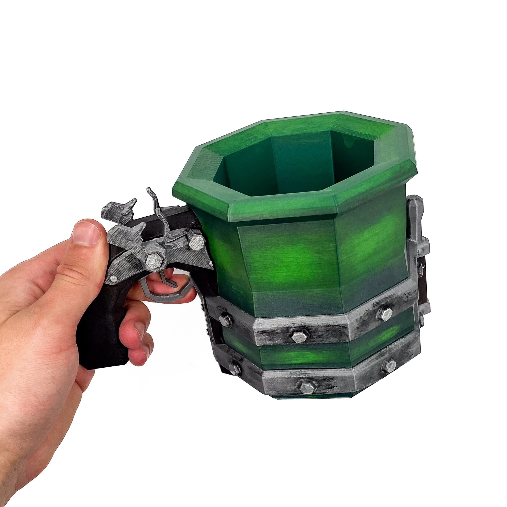 Flintlocke's Delight Mug replica prop Deep Rock Galactic collectable