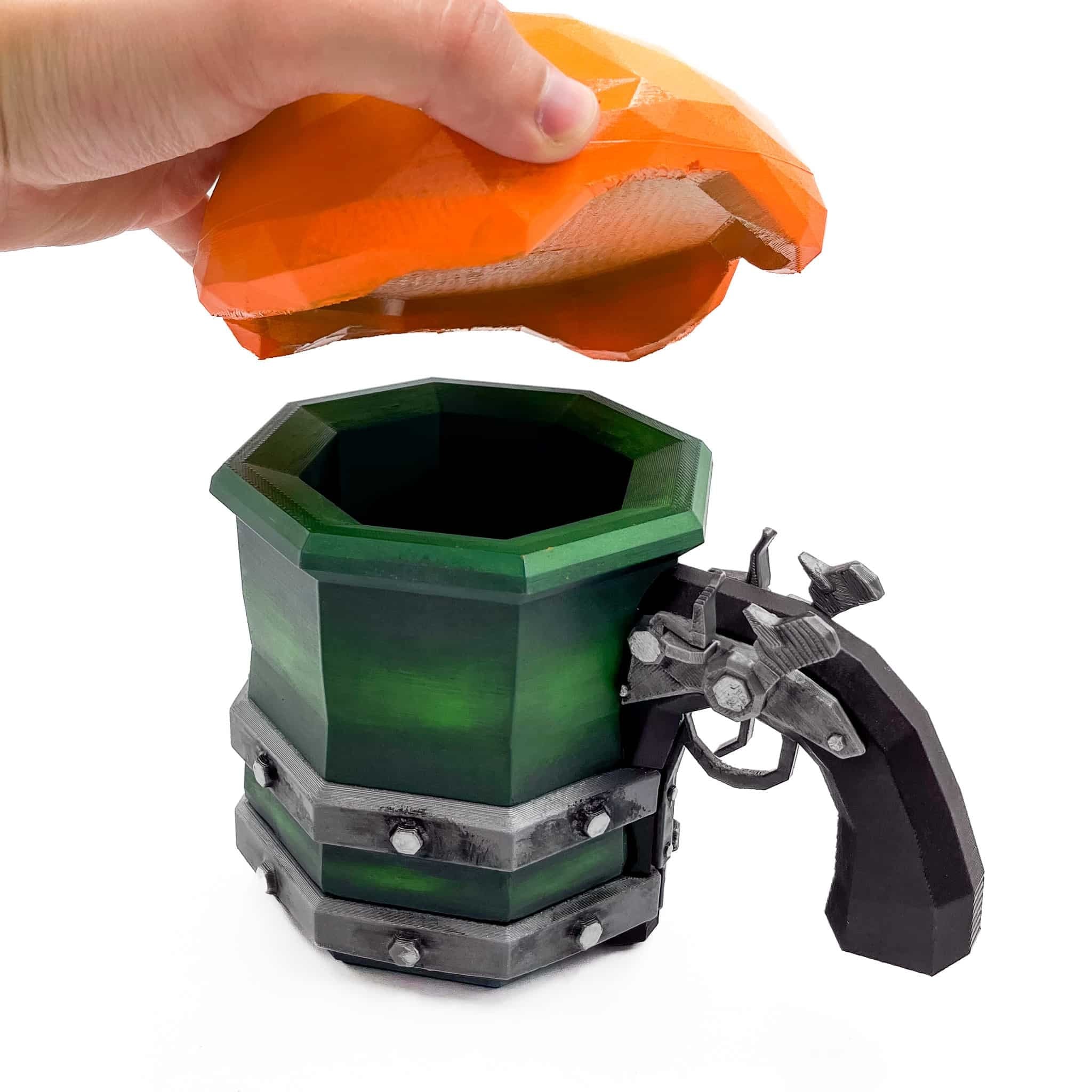 Flintlocke's Delight Mug replica prop Deep Rock Galactic collectable