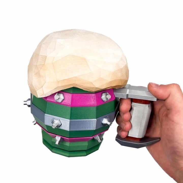 Gut Wrecker Mug Deep Rock Galactic Replica Prop