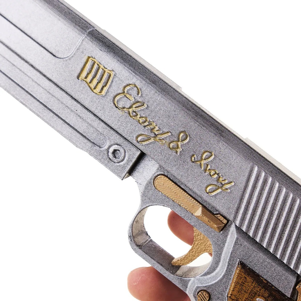 Ebony And Ivory Pistols Prop Replica From Devil May Cry By Blasters4Masters 14