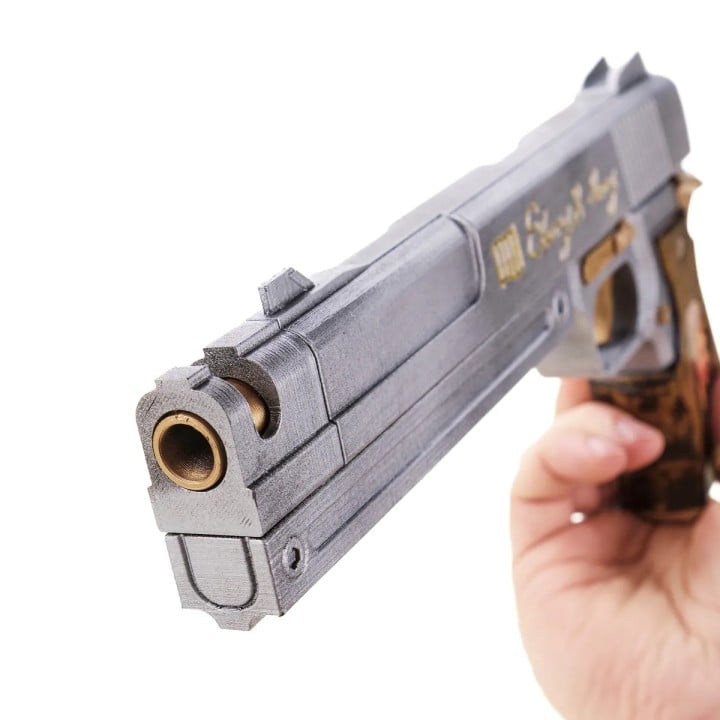 Ebony And Ivory Pistols Prop Replica From Devil May Cry By Blasters4Masters 16