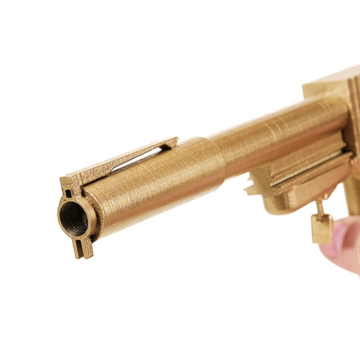 Golden Gun Pistol Replica Prop From James Bond By Blasters4Masters 4