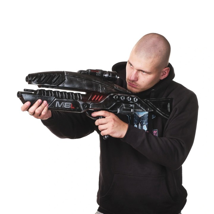 M 8 Avenger Gun Prop Replica From Mass Effect By Blasters4Masters 4