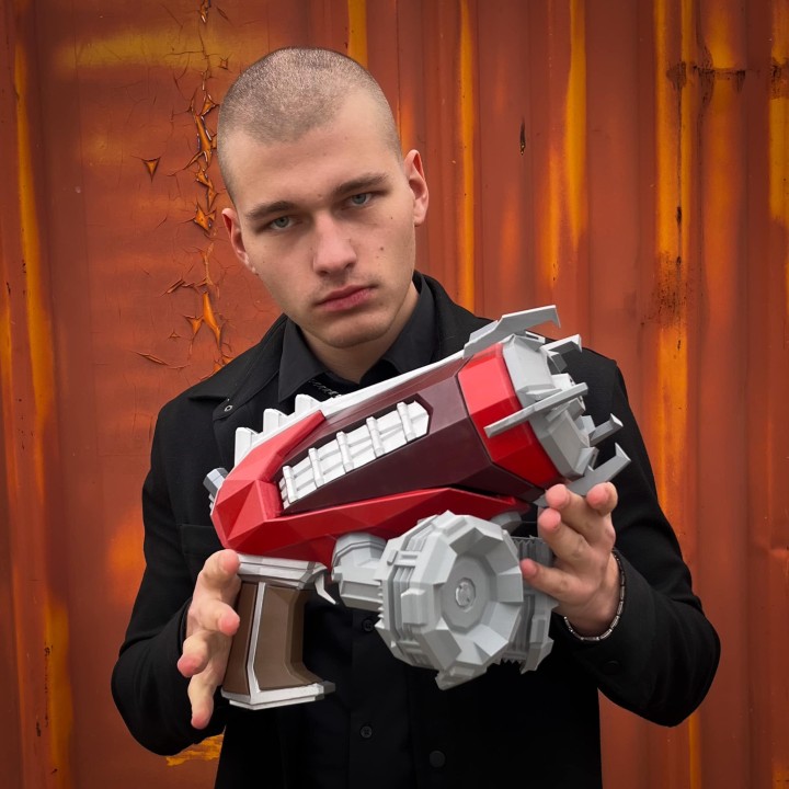 Experimental Plasma Charger – Deep Rock Galactic prop replica by Blasters4Masters
