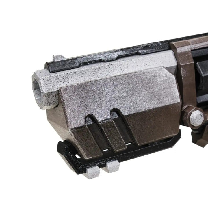 Bulldog Heavy Revolver Pistol Replica Prop From Deep Rock Galactic By Blasters4Masters 5