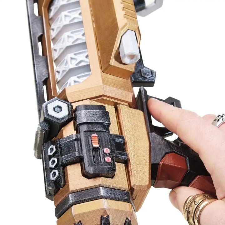 ArmsKore Coil Gun Replica Prop From Deep Rock Galactic By Blasters4Masters 5