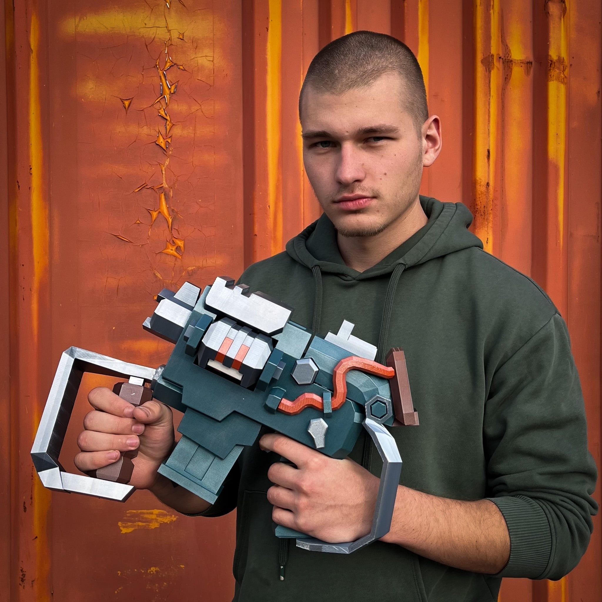 Stubby Voltaic SMG prop replica Deep Rock Galactic by Blasters4Masters