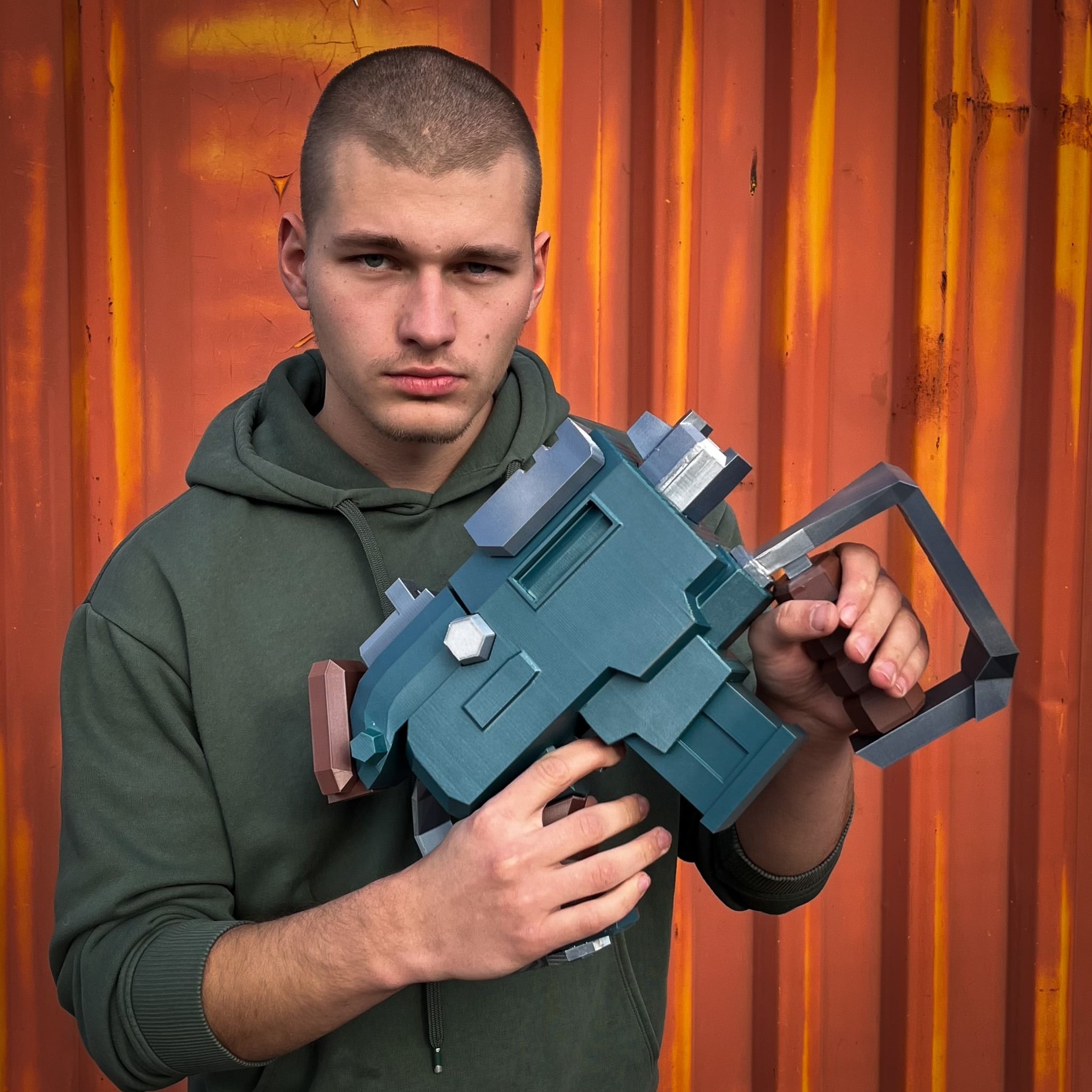Stubby Voltaic SMG prop replica Deep Rock Galactic by Blasters4Masters