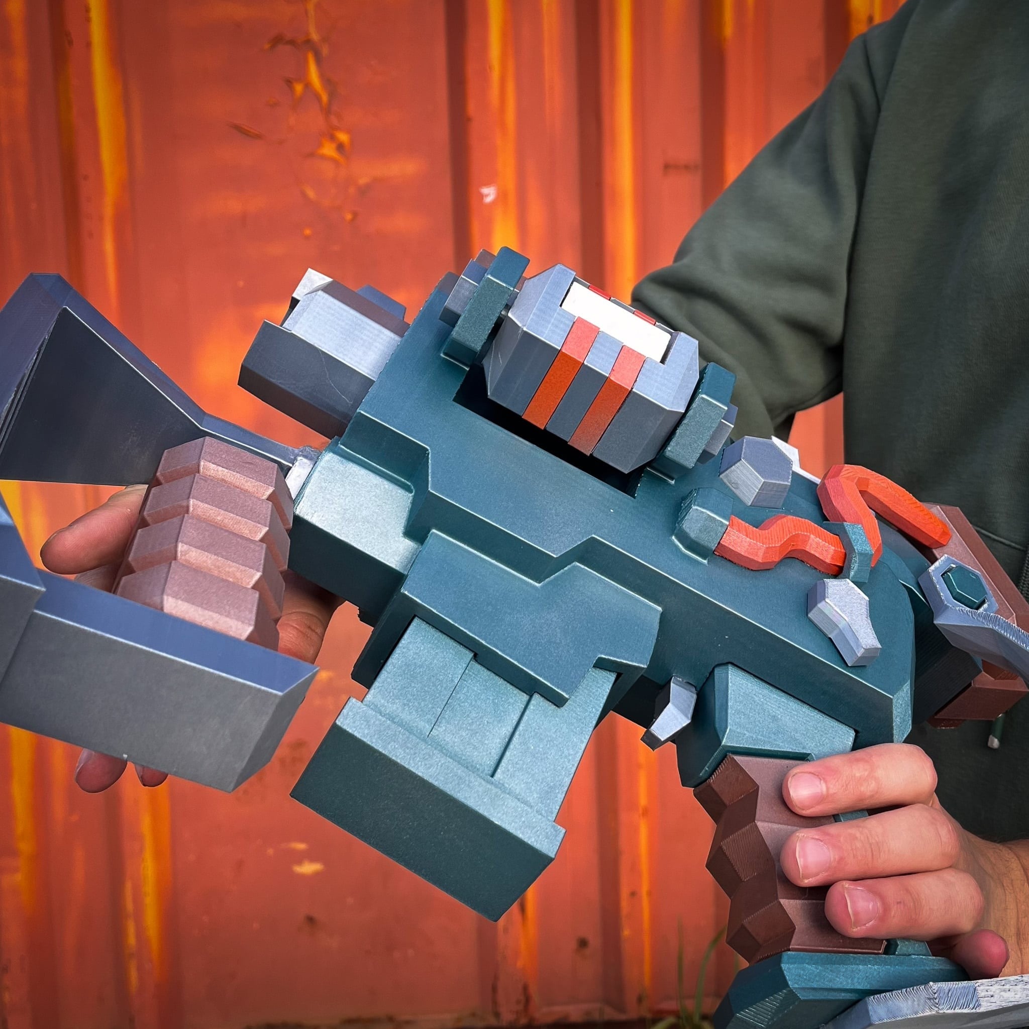 Stubby Voltaic SMG prop replica Deep Rock Galactic by Blasters4Masters