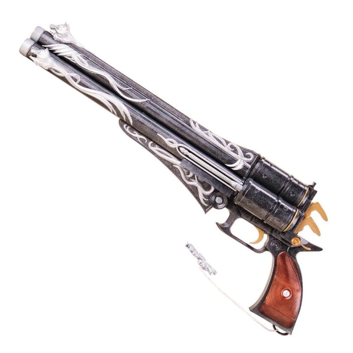 Vincent Valentines Cerberus replica prop from Final Fantasy VI by Blasters4Masters