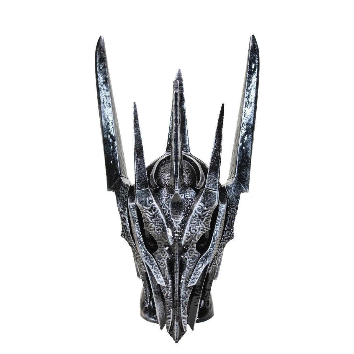 Saurons Helmet Sculpture Replica Prop From The Lord Of The Rings By Blasters4Masters 1
