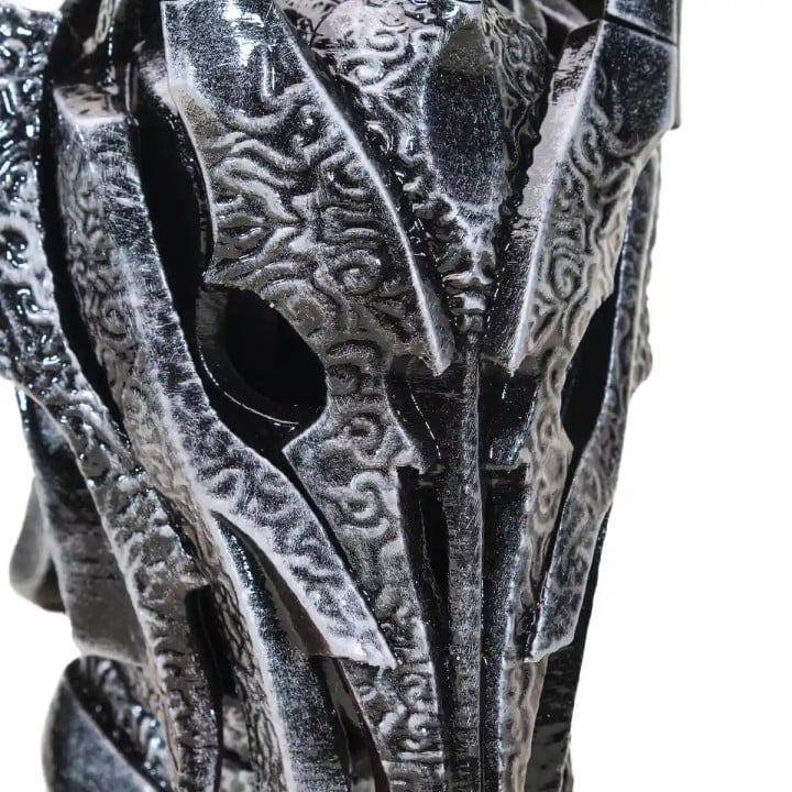 Saurons Helmet Sculpture Replica Prop From The Lord Of The Rings By Blasters4Masters 8
