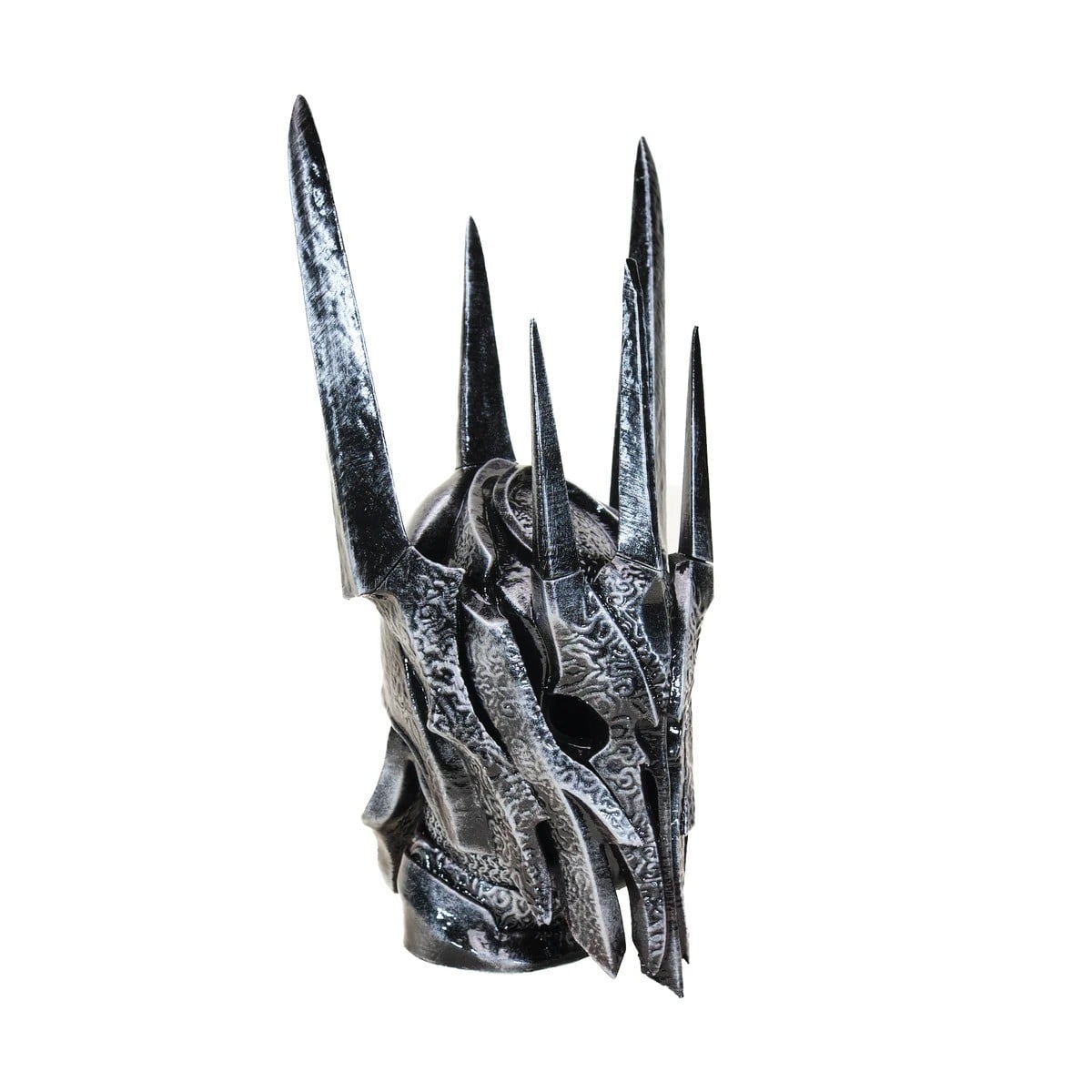 Saurons Helmet Sculpture Replica Prop From The Lord Of The Rings By Blasters4Masters 7