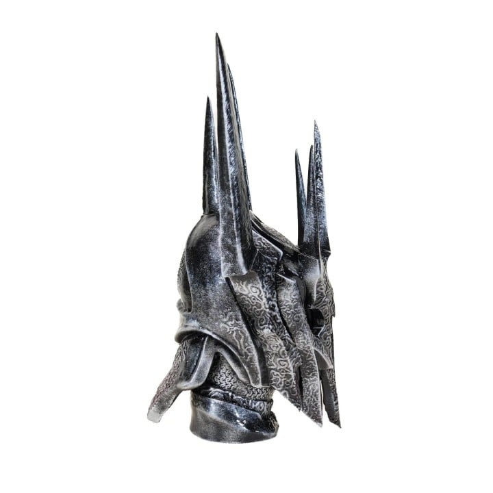 Saurons Helmet Sculpture Replica Prop From The Lord Of The Rings By Blasters4Masters 6