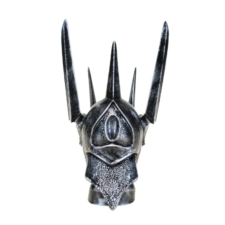 Saurons Helmet Sculpture Replica Prop From The Lord Of The Rings By Blasters4Masters 4