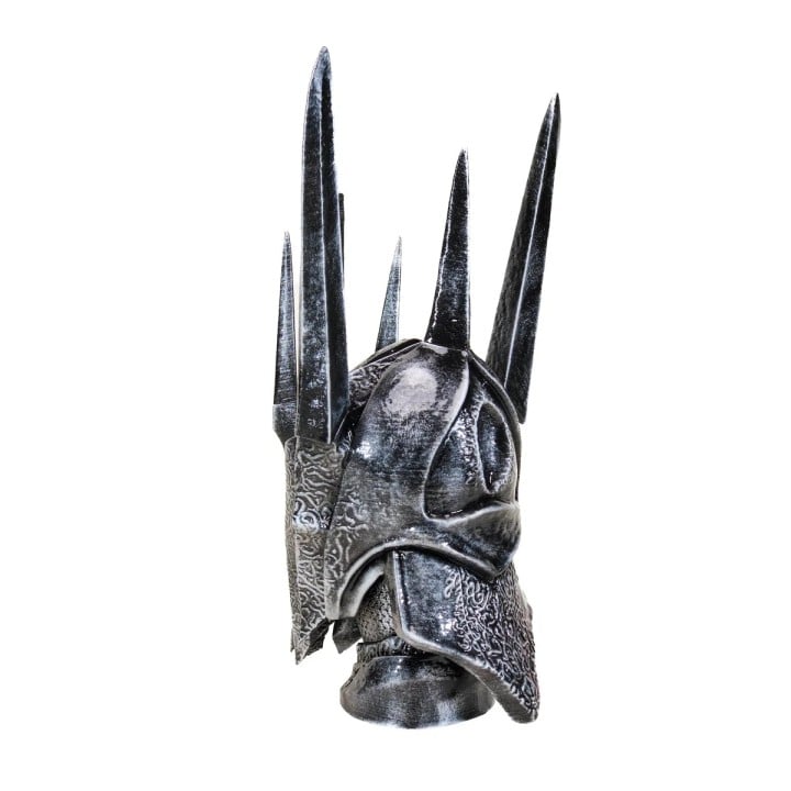 Saurons Helmet Sculpture Replica Prop From The Lord Of The Rings By Blasters4Masters 3