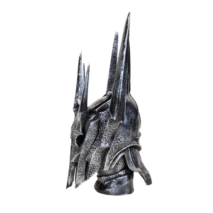 Saurons Helmet Sculpture Replica Prop From The Lord Of The Rings By Blasters4Masters 2