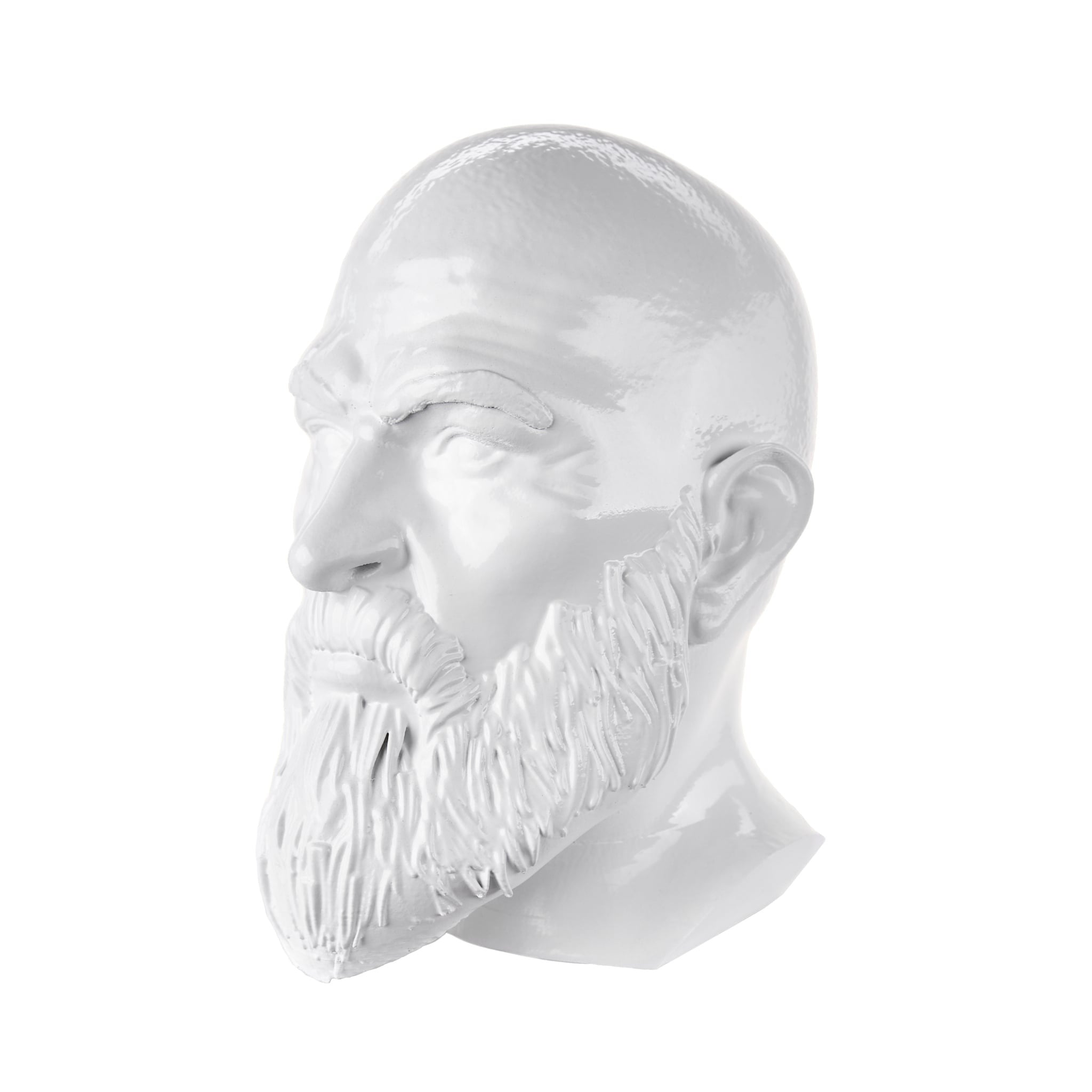 Kratos Head Headphone Stand replica prop from God of War by Blasters4Masters