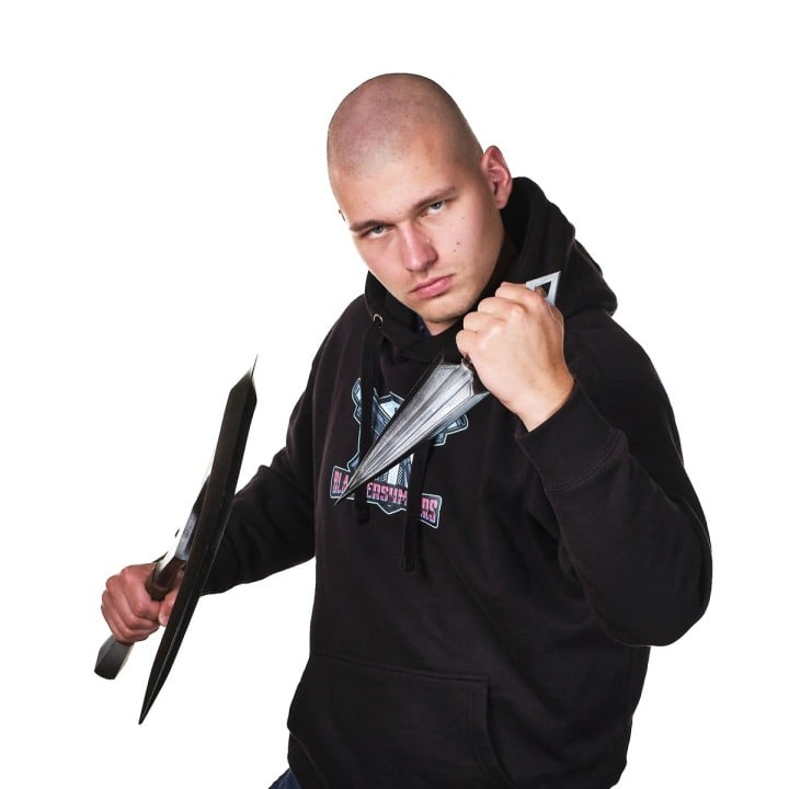 Akali Kama Kunai Replica Prop From League Of Legends By Blasters4Masters 1