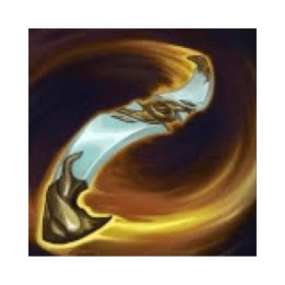 Akshan Avengerang prop replica League of Legends