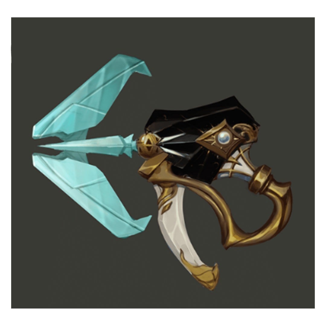 Akshan Grappling Hook prop replica League of Legends