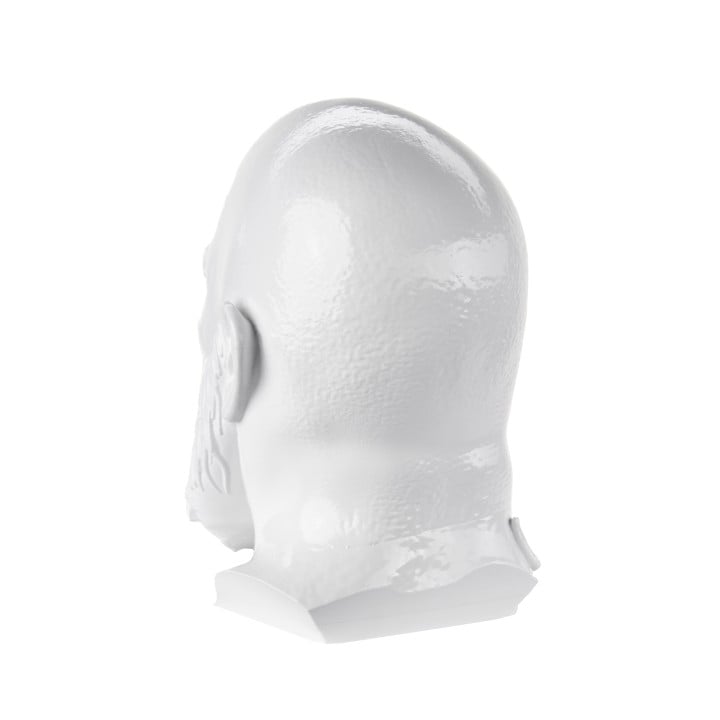 Kratos Head Headphone Stand replica prop from God of War by Blasters4Masters
