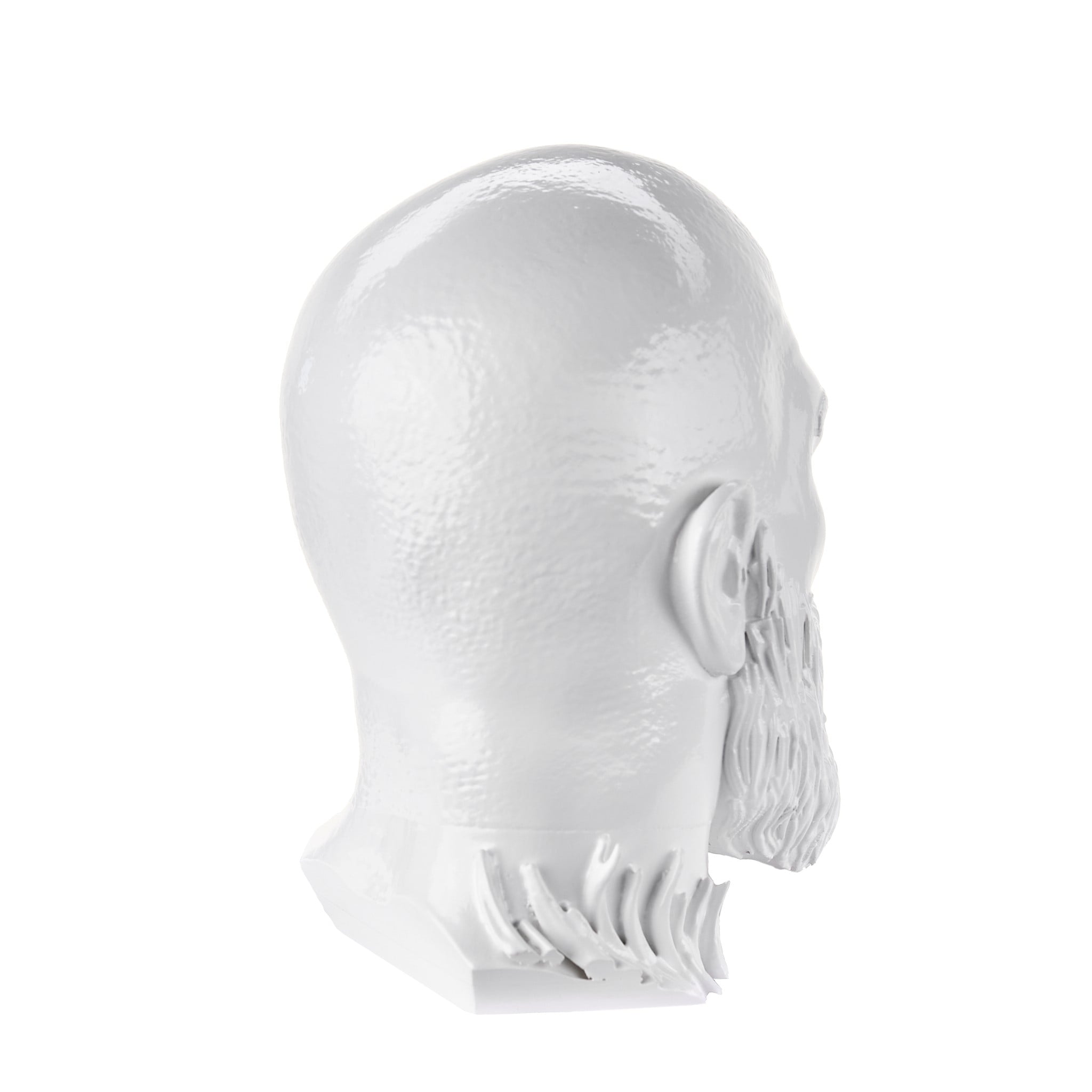 Kratos Head Headphone Stand replica prop from God of War by Blasters4Masters
