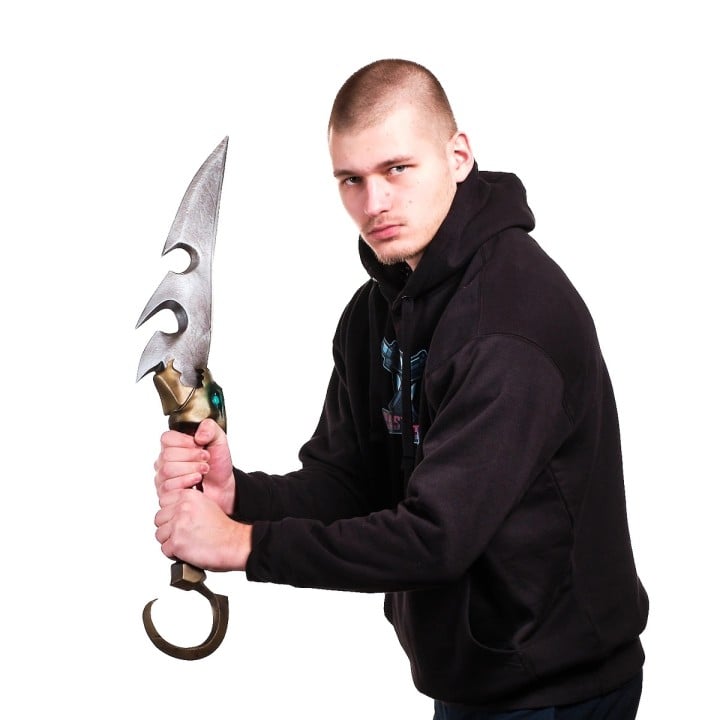 Pyke Dagger Replica Prop From League Of Legends By Blasters4Masters 2