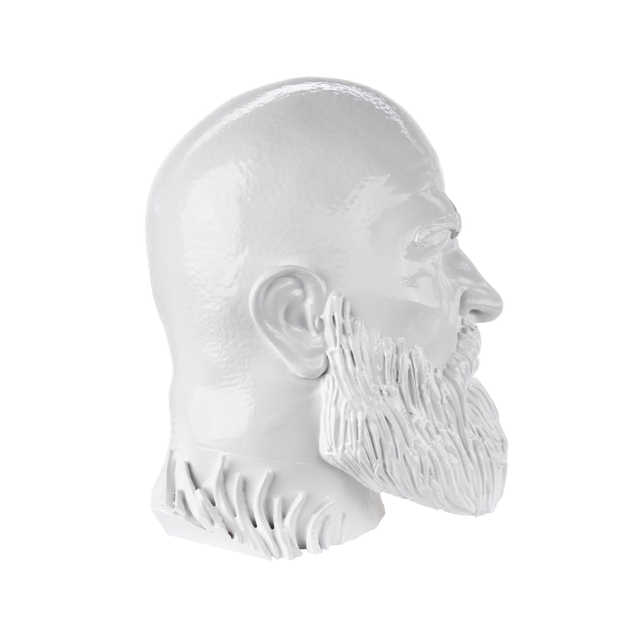 Kratos Head Headphone Stand replica prop from God of War by Blasters4Masters
