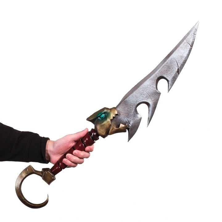Pyke Dagger Replica Prop From League Of Legends By Blasters4Masters 4