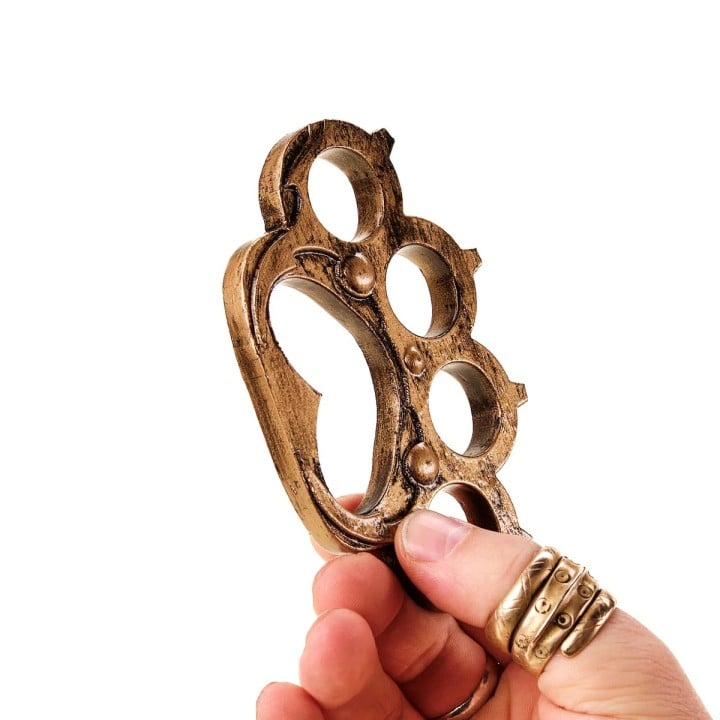 Sett Brass Knukles Replica Prop From League Of Legends By Blasters4Masters 1