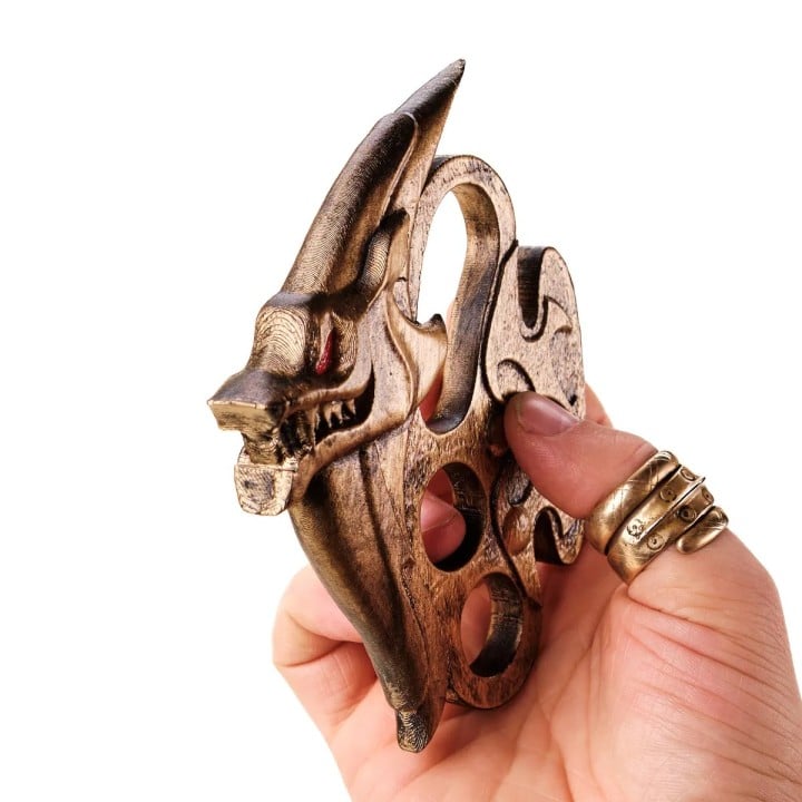 Sett Brass Knukles Replica Prop From League Of Legends By Blasters4Masters 4