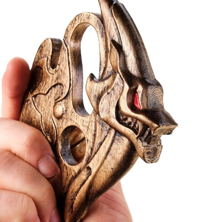 Sett Brass Knukles Replica Prop From League Of Legends By Blasters4Masters 5