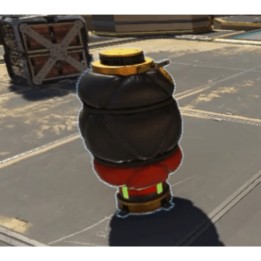 Caustic Nox Gas Trap prop replica Apex Legends