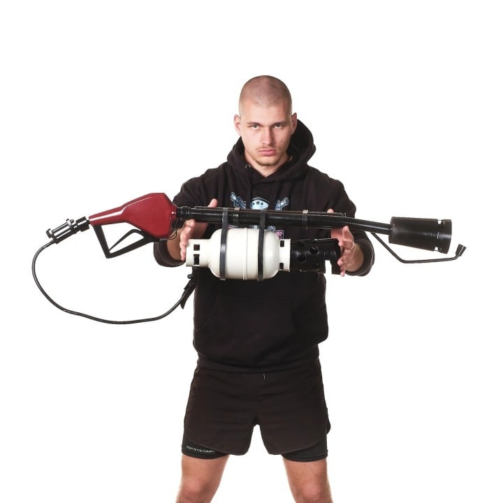 Flame Thrower Prop Replica From Team Fortress 2 By Blasters4Masters 6