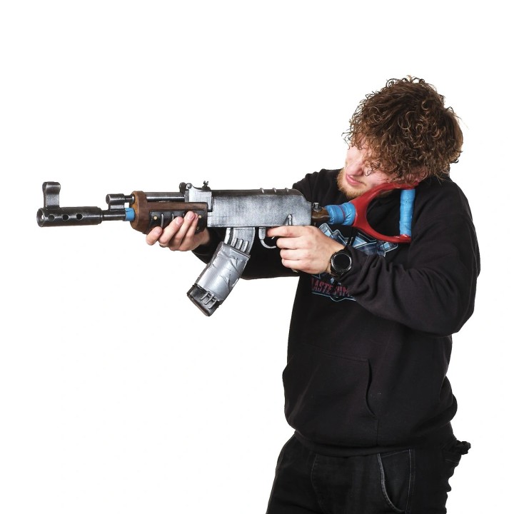 Assault Rifle Replica Prop From Rust By Blasters4Masters 3