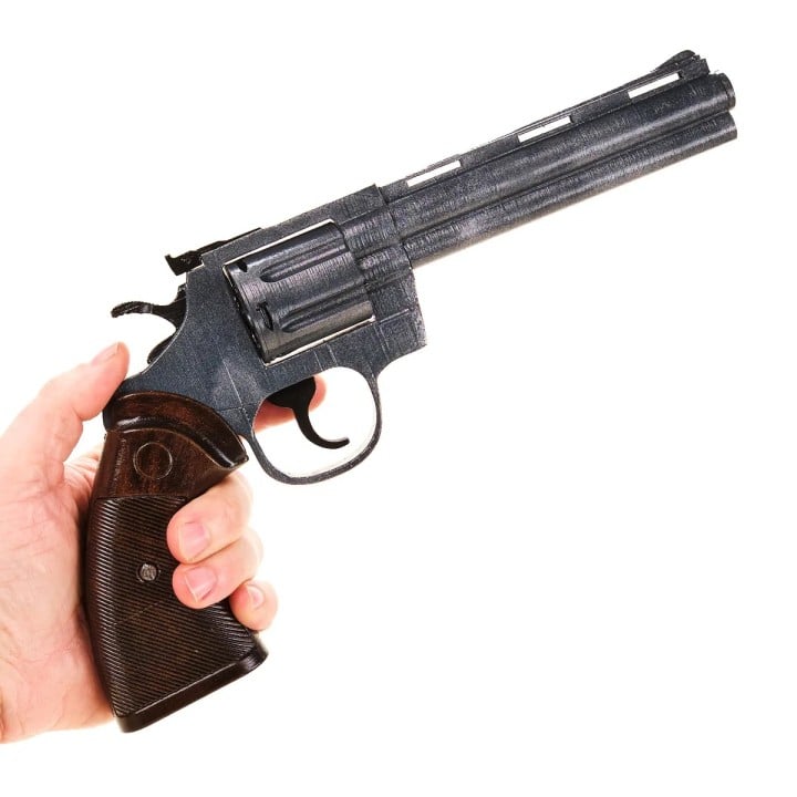 Python Revolver Replica Prop From Rust By Blasters4Masters 1