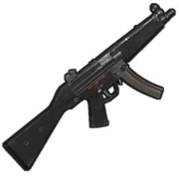 MP5A4 prop replica Rust