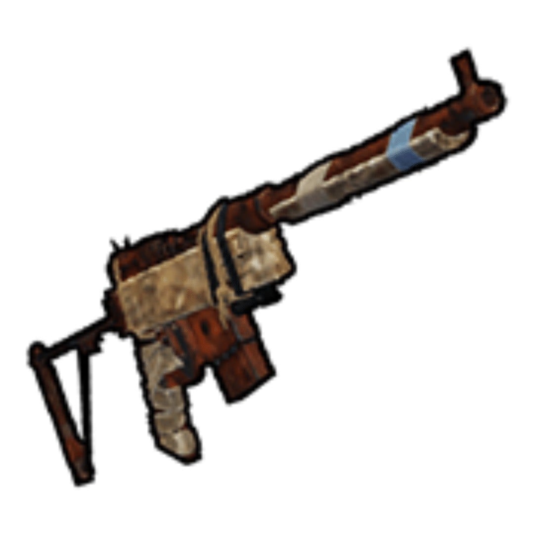 Semi-Automatic Rifle prop replica Rust