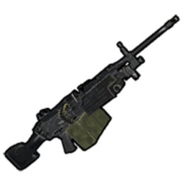 M249 prop replica Rust