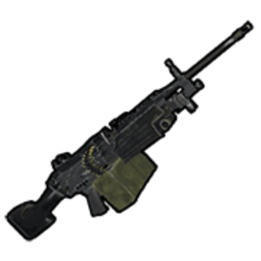 M249 prop replica Rust